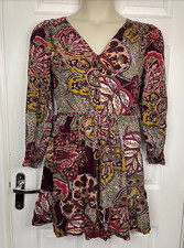 Next UK 12 Paisley Floral