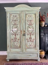 Antique french painted pine - french,
