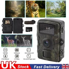 32GB Wildlife Trail Camera 1080P Game Night Vision Outdoor Motion Hunting Cam UK