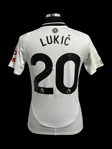 Match worn sasa lukic fulham - worn,