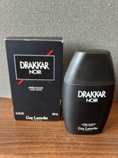 Vintage Cosmair Version Of Drakkar Noir Aftershave 100ml Full Guy Laroche