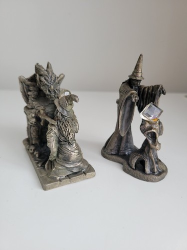 Pewter figures wapw - 2x,