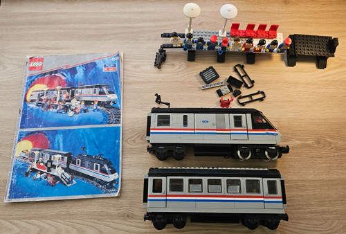 Lego metroliner train 4558 - metroliner, 9v