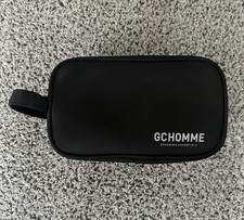 Grace Cole GC Homme Black Toiletry Travel Wash Bag