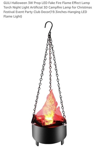 Fake flame lamp electric - fake,