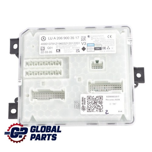 Mercedes w206 ignition control - mercedes,