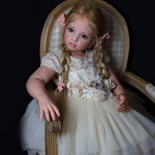 Reborn doll painted diy - 40",