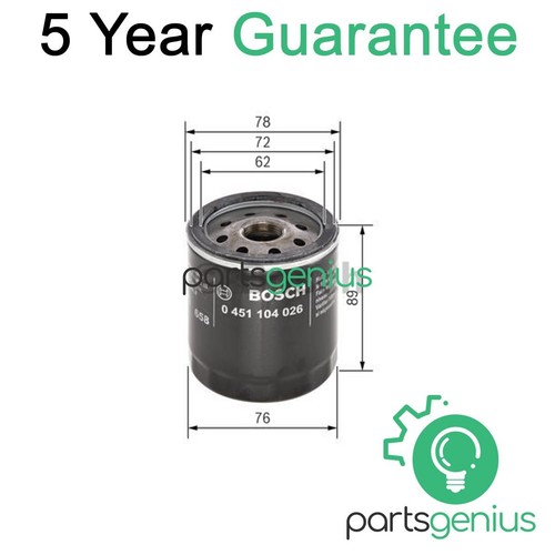 Genius oil filter - filter, 25