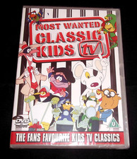 Most Wanted Classic Kids TV DVD (2003) Danger Mouse, David Jason - New & Sealed
