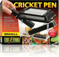 EXO TERRA SMALL CRICKET PEN REPTILE LIVE FOOD HOLDER DISPENSER REPTILE FEEDING