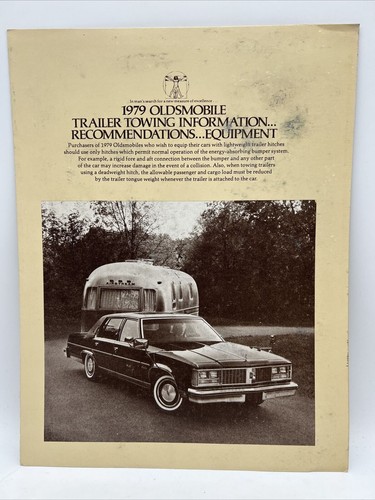 1979 oldsmobile trailer - oldsmobile, towing