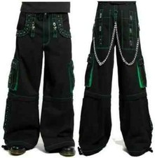 Unisex Gothic Punk Black Green
