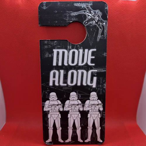 Star wars door - hanger, sign