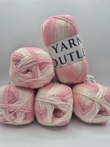 Variegated knitting crochet - dk,