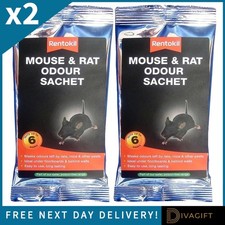 2 x RENTOKIL MOUSE & RAT ODOUR