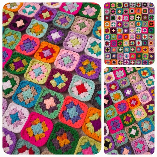 Crochet granny squares - granny,