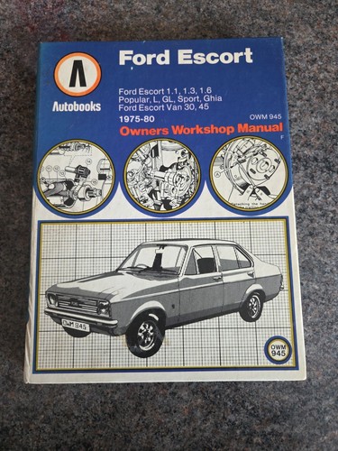 Ford escort 3 1 6 - 1.1, 1.6