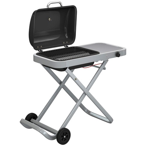 Foldable gas bbq grill with - gas,