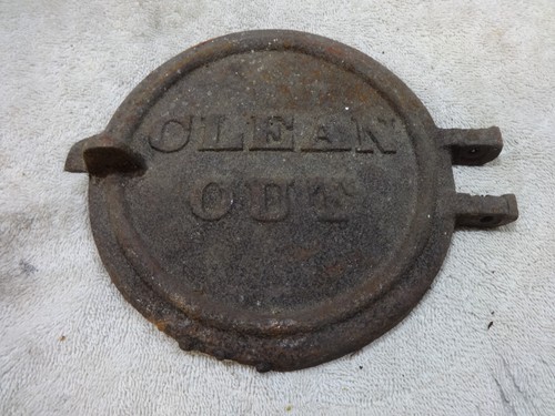 Old cast iron clean out - old,