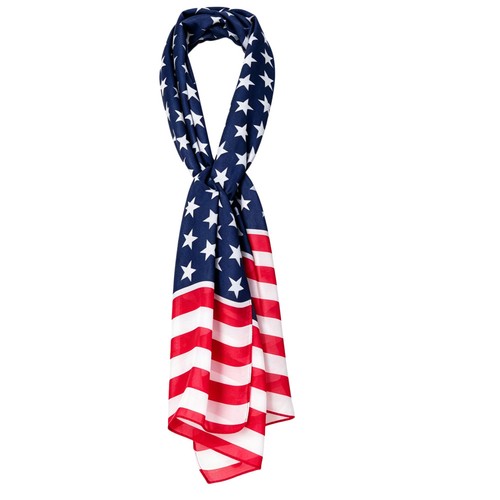 Scarf women american - american, flag