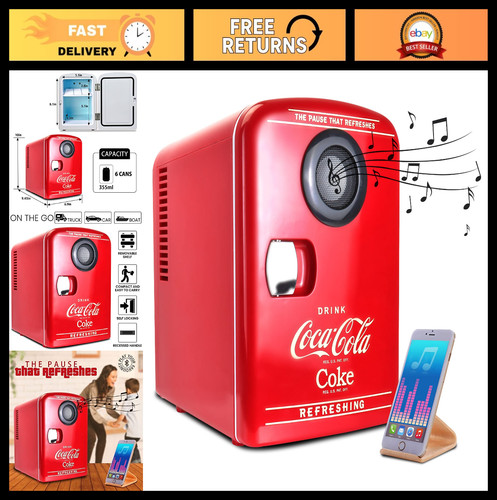 Mini fridge portable retro - mini,
