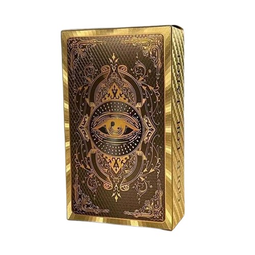Gold foil tarot cards - tarot, with