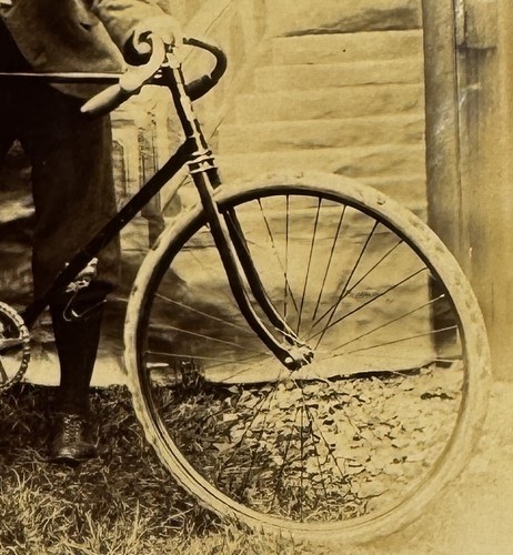 1890s wheelman bicycle photo - 1890s,