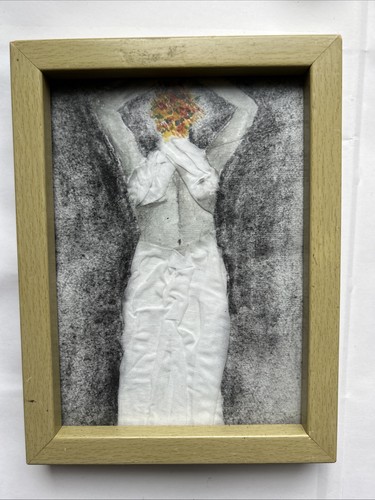 Charcol mix media handmade - media,