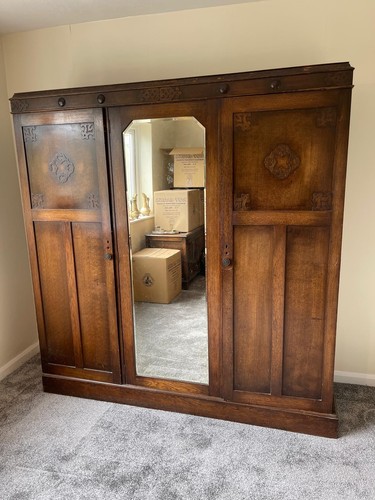 Extra large edwardian wardrobe - extra,