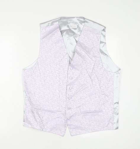 Bhs mens purple fair isle - purple,
