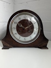 Antique Early 20th Century c1930’s English “Smiths Enfield” Chiming Mantel Clock