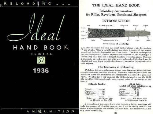 Ideal 1936 hand book - book,