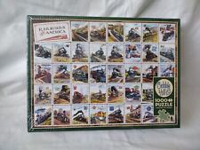Cobble Hill RAILROADS OF AMERICA Stamp collecting 1000pc Jigsaw Puzzle 40232 NEW