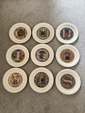 Full Set Of 9 Hornsea Pottery