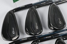 Ping G710 Irons / 5-PW+GW / Blue Dot / Regular Flex Ping AWT 2.0 Shafts