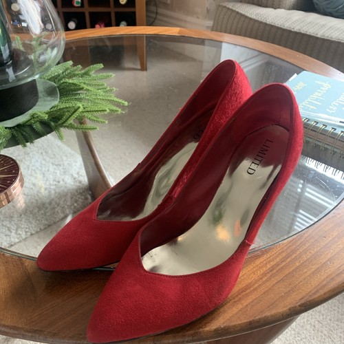 Red shoes ladies m - red, m&s