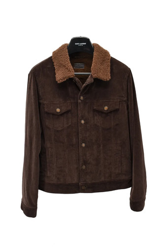 New saint laurent - new, shearling
