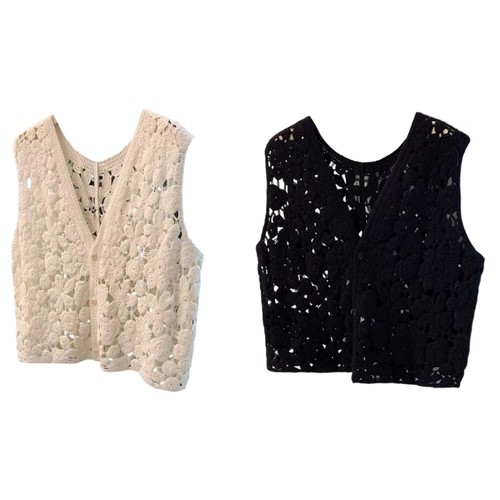 Women bohemian crochet flower - women,