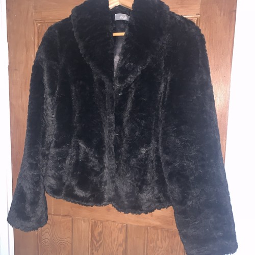 Women faux fur short - fur,