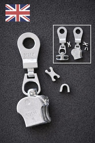 Ykk size silver color metal - 10,
