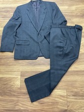 St Michael Grey Pinstripe Suit