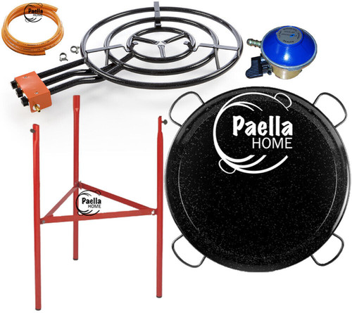90cm enamelled paella pan - pan, +