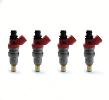 FUEL INJECTORS X4 FOR TOYOTA CELICA GT4 SW20 MR2 3S-GTE 650CC DENSO 1001-87097