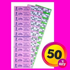 Bingo tickets - bingo, 6000
