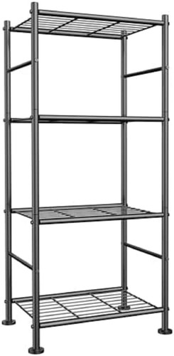 Tier metal storage shelves - metal,
