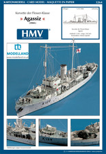 HMCS Corvette Agassiz Card