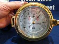 SHIPS Brass Barometer SEWILLS