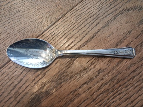 Commemorative spoon hrh - spoon,