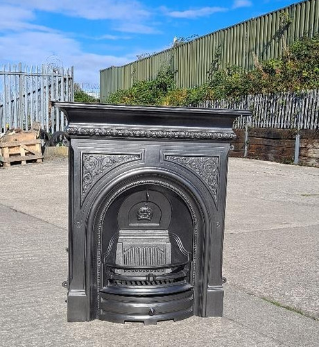 Cast iron arch - cast, fire
