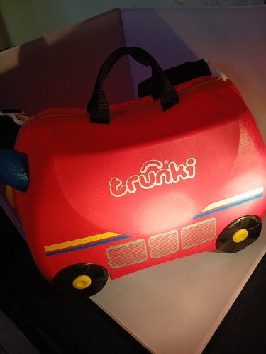 Trunki frank fire engine - fire, red